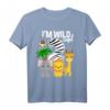 I'm Wild and 2 - Safari Tier Geburtstag T-Shirt für 2-Jährige Kinder, Zoo- und Dschungel-Motto, Geschenkidee für Jungen und Mädchen