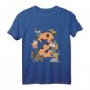 Kinder Waldtiere T-Shirt zum 2. Geburtstag - Tiermotto Geschenk für den Geburtstag, Tierliebhaber & Waldtiere Party Outfit für Zweijährige