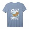 Otter T-Shirt Geschenk für Seeotter, Frettchen & Fischotter – Lustiges Tiermotiv für Tierliebhaber, Kinder & Frauen, perfekt zum Valentinstag