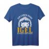 Lustiges Igel Tier Spruch T-Shirt - Perfektes Geschenk für Tierfreunde und Tierschützer zum Geburtstag