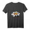 Süßes Damen T-Shirt mit Panda, Waschbär, Hase & Hamster Pyramide - Schlafende Tiere Design, perfektes Geschenk für Tierliebhaber