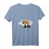 Süßes Damen T-Shirt mit Panda, Waschbär, Hase & Hamster Pyramide - Schlafende Tiere Design, perfektes Geschenk für Tierliebhaber