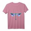 Lieblingstier Damen Frauen Tiere Wissenschaft Libelle T-Shirt – Perfektes Geschenk für Natur- und Insektenliebhaberinnen zu Weihnachten, Geburtstag & Muttertag