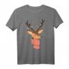 Frohe Weihnachten Tier T-Shirt - Festliches Design für Männer, Frauen, Kinder & Paare, Lustiges Rentier Druck für Winterferien