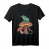 Frosch Pilz Tiermotiv T-Shirt für Frauen und Männer - Perfektes Geschenk für Tier- und Waldliebhaber