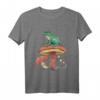 Frosch Pilz Tiermotiv T-Shirt für Frauen und Männer - Perfektes Geschenk für Tier- und Waldliebhaber