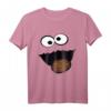 Karneval - Fasching Keksmonster T-Shirt für Kinder und Erwachsene – Lustiges Kostüm für Damen, Herren, Mädchen und Jungs