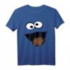 Karneval - Fasching Keksmonster T-Shirt für Kinder und Erwachsene – Lustiges Kostüm für Damen, Herren, Mädchen und Jungs