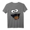 Karneval - Fasching Keksmonster T-Shirt für Kinder und Erwachsene – Lustiges Kostüm für Damen, Herren, Mädchen und Jungs