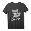 Lustiges Waschbär Tier Tollpatsch T-Shirt – Süßes Geschenk für Kinder, Damen und Herren