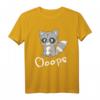 Lustiges Waschbär Tier Tollpatsch T-Shirt – Süßes Geschenk für Kinder, Damen und Herren