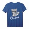 Lustiges Waschbär Tier Tollpatsch T-Shirt – Süßes Geschenk für Kinder, Damen und Herren