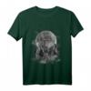 T-Shirt mit drei heulenden Wölfen und Vollmond - Kreatives Wolf Tiermotiv, ideales Geschenk für Wolf Liebhaber