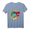 Chameleon Polygon Bunte Farben Tier T-Shirt für Alltag, Kinder und Erwachsene - Klassisch geschnitten mit Tiermotiv