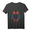 Eule Kunst - Tier Kunstwerk Vogel Eule T-Shirt für Tierliebhaber und Freunde, Perfekt als Geschenk