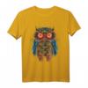 Eule Kunst - Tier Kunstwerk Vogel Eule T-Shirt für Tierliebhaber und Freunde, Perfekt als Geschenk