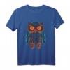 Eule Kunst - Tier Kunstwerk Vogel Eule T-Shirt für Tierliebhaber und Freunde, Perfekt als Geschenk