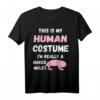 Lustiges Nacktmull Ratte Tier T-Shirt - Humoriges Geschenk für Tierfreunde, Halloween & Tierforschung
