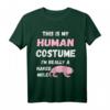 Lustiges Nacktmull Ratte Tier T-Shirt - Humoriges Geschenk für Tierfreunde, Halloween & Tierforschung