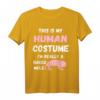 Lustiges Nacktmull Ratte Tier T-Shirt - Humoriges Geschenk für Tierfreunde, Halloween & Tierforschung