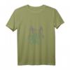 Damen Wolf Regenbogen T-Shirt mit wild lebendem Tier - Ausdrucksstarkes Natur- und Kunstdesign für Outdoor, Abenteuer & Wildnis-Liebhaber