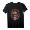 König der Tiere Löwenkopf T-Shirt mit Löwenmähne – Buntes Afrika Motiv, perfektes Geschenk für Tierliebhaber, Zoo-Mitarbeiter & Safari-Reisende