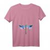 Damen Libellen T-Shirt mit V-Ausschnitt – Perfektes Geschenk für Tierliebhaberinnen, Wissenschaftlerinnen & Naturfreunde