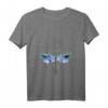 Damen Libellen T-Shirt mit V-Ausschnitt – Perfektes Geschenk für Tierliebhaberinnen, Wissenschaftlerinnen & Naturfreunde