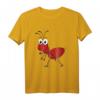 Lustiges rote Ameise Tier Geschenk T-Shirt für Mann, Frau & Kinder – Perfekt für Weihnachten, Geburtstag & als humorvolles Tiermotiv-Shirt
