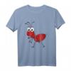 Lustiges rote Ameise Tier Geschenk T-Shirt für Mann, Frau & Kinder – Perfekt für Weihnachten, Geburtstag & als humorvolles Tiermotiv-Shirt