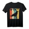Lustiges Retro Krähe Tier T-Shirt – Perfektes Geschenk für Tierliebhaber, Naturfreunde und Fans von Tierkostümen