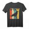 Lustiges Retro Krähe Tier T-Shirt – Perfektes Geschenk für Tierliebhaber, Naturfreunde und Fans von Tierkostümen