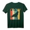 Lustiges Retro Krähe Tier T-Shirt – Perfektes Geschenk für Tierliebhaber, Naturfreunde und Fans von Tierkostümen
