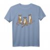 Lustiges Erdmännchen Gruppe Tierliebhaber Outfit - Witziges Zoo und Tiermotiv T-Shirt für Sommer und Urlaub