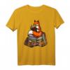 Fuchs Buch Lesen Nerd Bibliothek Bibliothekar Tier Kinder T-Shirt – Lustiges Tier- und Bücher-Motiv für Kinder