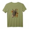 Niedlicher Eselkopf mit Sonnenblumen - Damen & Kinder T-Shirt, lustiges Tier- und Blumenmotiv, ideales Geschenk für Tierliebhaber