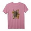 Niedlicher Eselkopf mit Sonnenblumen - Damen & Kinder T-Shirt, lustiges Tier- und Blumenmotiv, ideales Geschenk für Tierliebhaber
