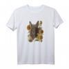 Niedlicher Eselkopf mit Sonnenblumen - Damen & Kinder T-Shirt, lustiges Tier- und Blumenmotiv, ideales Geschenk für Tierliebhaber