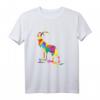 Buntes Polygon Tier Sternzeichen Capricorn Steinbock T-Shirt – Hochwertiges, langlebiges Zodiac-Design für Tier- und Sternzeichenliebhaber