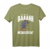Bääh Menschen T-Shirt - Lustiges, klassisch geschnittenes Shirt mit doppeltem Saum für Humor und Alltag