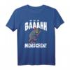 Bääh Menschen T-Shirt - Lustiges, klassisch geschnittenes Shirt mit doppeltem Saum für Humor und Alltag