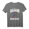 Bääh Menschen T-Shirt - Lustiges, klassisch geschnittenes Shirt mit doppeltem Saum für Humor und Alltag
