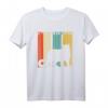 Retro Schneeleopard T-Shirt Geschenk - Lustiges Tiermotiv für Kinder, Erwachsene & Tierliebhaber zu Weihnachten, Geburtstag, Valentinstag, Vatertag & Muttertag