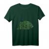 Buntes Pfauenfedern T-Shirt mit Pfau – Geschenk für Tier- & Pfauenliebhaber, ideal zu Weihnachten & Geburtstag