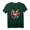 Buntes Tiger Tierliebhaber T-Shirt - Farbenfrohes Tiermotiv für Tierfreunde und Geschenkideen