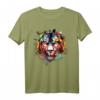Buntes Tiger Tierliebhaber T-Shirt - Farbenfrohes Tiermotiv für Tierfreunde und Geschenkideen