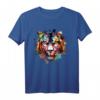 Buntes Tiger Tierliebhaber T-Shirt - Farbenfrohes Tiermotiv für Tierfreunde und Geschenkideen