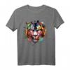 Buntes Tiger Tierliebhaber T-Shirt - Farbenfrohes Tiermotiv für Tierfreunde und Geschenkideen