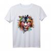 Buntes Tiger Tierliebhaber T-Shirt - Farbenfrohes Tiermotiv für Tierfreunde und Geschenkideen