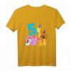 Kinder Geburtstagsshirt 5 Jahre mit Tieren und Dschungelmotiven – Perfekt für die Geburtstagsfeier, Kindergarten & Schule